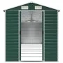 Cobertizo de jardín acero galvanizado verde 191x725x198 cm de vidaXL, Cobertizos - Ref: Foro24-3188238, Precio: 813,24 €, Des...