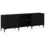 Conjunto de mueble de TV Roble Negro 150 x 30 x 50 cm en Muebles TV | Comprar online en Foro24