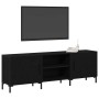Conjunto de mueble de TV Roble Negro 150 x 30 x 50 cm en Muebles TV | Comprar online en Foro24