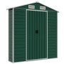 Grüner Gartenschuppen aus verzinktem Stahl, 191 x 725 x 198 cm von vidaXL, Schuppen - Ref: Foro24-3188238, Preis: 863,29 €, R...