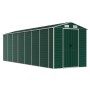 Gartenhaus aus grünem verzinktem Stahl 191x640x198 cm von vidaXL, Schuppen - Ref: Foro24-3188237, Preis: 782,16 €, Rabatt: %