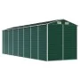 Garden shed made of green galvanized steel 191x640x198 cm by vidaXL, Sheds - Ref: Foro24-3188237, Price: 810,32 €, Discount: %