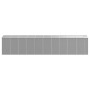 Garden shed light gray galvanized steel 191x895x198 cm by vidaXL, Sheds - Ref: Foro24-3188251, Price: 1,00 €, Discount: %