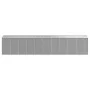 Gartenhaus aus hellgrauem, verzinktem Stahl, 191 x 895 x 198 cm von vidaXL, Schuppen - Ref: Foro24-3188251, Preis: 1,00 €, Ra...