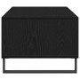 Mesa de Café Roble negro 90 x 50 x 36.5 cm Madera contrachapada