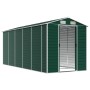 Gartenhaus aus grünem verzinktem Stahl 191x470x198 cm von vidaXL, Schuppen - Ref: Foro24-3188235, Preis: 640,67 €, Rabatt: %