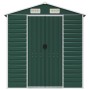 Gartenhaus aus grünem verzinktem Stahl 191x470x198 cm von vidaXL, Schuppen - Ref: Foro24-3188235, Preis: 640,67 €, Rabatt: %