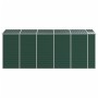 Gartenhaus aus grünem verzinktem Stahl 191x470x198 cm von vidaXL, Schuppen - Ref: Foro24-3188235, Preis: 640,67 €, Rabatt: %