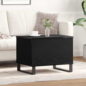 Mesa de Café Roble Negro 60 x 44,5 x 45 cm en Mesas de centro | Comprar online en Foro24