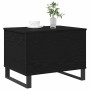 Mesa de Café Roble negro 60 x 44.5 x 45 cm Madera contrachapada
