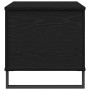 Mesa de Café Roble negro 60 x 44.5 x 45 cm Madera contrachapada