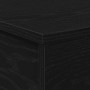 Mesa de Café Roble negro 60 x 44.5 x 45 cm Madera contrachapada