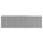 Gartenschuppen aus hellgrauem, verzinktem Stahl, 191 x 640 x 198 cm von vidaXL, Schuppen - Ref: Foro24-3188248, Preis: 833,98...
