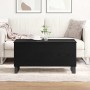 Mesa de Café Roble negro 90 x 44.5 x 45 cm Madera contrachapada