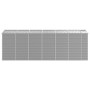 Garden shed light gray galvanized steel 191x555x198 cm by vidaXL, Sheds - Ref: Foro24-3188247, Price: 742,24 €, Discount: %