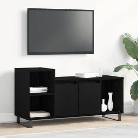 Conjunto de mueble de TV Roble Negro 100 x 35 x 55 cm en Muebles TV | Comprar online en Foro24