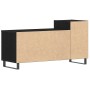 Gabinete de TV Roble negro 100 x 35 x 55 cm