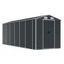 Gartenhaus aus anthrazitfarbenem, verzinktem Stahl, 191 x 555 x 198 cm von vidaXL, Schuppen - Ref: Foro24-3188258, Preis: 893...