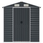 Gartenhaus aus anthrazitfarbenem, verzinktem Stahl, 191 x 555 x 198 cm von vidaXL, Schuppen - Ref: Foro24-3188258, Preis: 933...