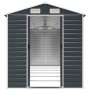 Gartenhaus aus anthrazitfarbenem, verzinktem Stahl, 191 x 555 x 198 cm von vidaXL, Schuppen - Ref: Foro24-3188258, Preis: 933...