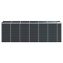 Gartenhaus aus anthrazitfarbenem, verzinktem Stahl, 191 x 555 x 198 cm von vidaXL, Schuppen - Ref: Foro24-3188258, Preis: 933...