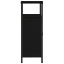 Vitrina Roble negro 70 x 30 x 80 cm Madera contrachapada en Aparadores | Comprar online en Foro24