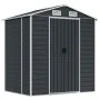Gartenhaus aus anthrazitfarbenem, verzinktem Stahl, 191 x 130 x 198 cm von vidaXL, Schuppen - Ref: Foro24-3188253, Preis: 285...