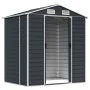 Gartenhaus aus anthrazitfarbenem, verzinktem Stahl, 191 x 130 x 198 cm von vidaXL, Schuppen - Ref: Foro24-3188253, Preis: 285...
