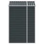 Gartenhaus aus anthrazitfarbenem, verzinktem Stahl, 191 x 130 x 198 cm von vidaXL, Schuppen - Ref: Foro24-3188253, Preis: 285...