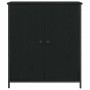 Vitrina Roble negro 70 x 30 x 80 cm Madera contrachapada