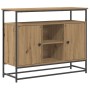Vitrina Roble artisan 100 x 35 x 80 cm Madera contrachapada