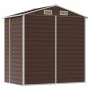 Cobertizo de jardín acero galvanizado marrón 191x130x198 cm de vidaXL, Cobertizos - Ref: Foro24-3188264, Precio: 249,80 €, De...