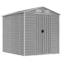 Cobertizo de jardín acero galvanizado gris claro 191x215x198 cm de vidaXL, Cobertizos - Ref: Foro24-3188243, Precio: 363,13 €...