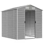 Cobertizo de jardín acero galvanizado gris claro 191x215x198 cm de vidaXL, Cobertizos - Ref: Foro24-3188243, Precio: 363,13 €...