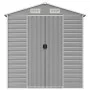 Cobertizo de jardín acero galvanizado gris claro 191x980x198 cm de vidaXL, Cobertizos - Ref: Foro24-3188252, Precio: 1,00 €, ...