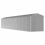 Cobertizo de jardín acero galvanizado gris claro 191x980x198 cm de vidaXL, Cobertizos - Ref: Foro24-3188252, Precio: 1,00 €, ...