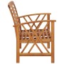 Gartenmöbel-Set 3-teilig aus massivem Akazienholz von vidaXL, Gartensets - Ref: Foro24-3057984, Preis: 289,61 €, Rabatt: %