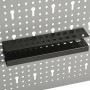 Tableros de clavijas para pared 3 unidades acero 40x58 cm