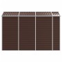 Brauner Gartenschuppen aus verzinktem Stahl, 191 x 300 x 198 cm von vidaXL, Schuppen - Ref: Foro24-3188266, Preis: 451,64 €, ...