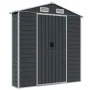 Gartenhaus aus anthrazitfarbenem, verzinktem Stahl, 191 x 725 x 198 cm von vidaXL, Schuppen - Ref: Foro24-3188260, Preis: 1,0...