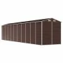 Brauner Gartenschuppen aus verzinktem Stahl, 191 x 895 x 198 cm von vidaXL, Schuppen - Ref: Foro24-3188273, Preis: 980,78 €, ...