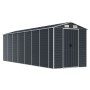 Garden shed anthracite galvanized steel 191x640x198 cm by vidaXL, Sheds - Ref: Foro24-3188259, Price: 909,79 €, Discount: %