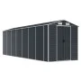Gartenhaus aus anthrazitfarbenem, verzinktem Stahl, 191 x 640 x 198 cm von vidaXL, Schuppen - Ref: Foro24-3188259, Preis: 999...