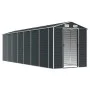 Garden shed anthracite galvanized steel 191x640x198 cm by vidaXL, Sheds - Ref: Foro24-3188259, Price: 987,00 €, Discount: %