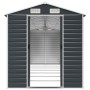 Garden shed anthracite galvanized steel 191x640x198 cm by vidaXL, Sheds - Ref: Foro24-3188259, Price: 909,79 €, Discount: %
