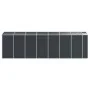Gartenhaus aus anthrazitfarbenem, verzinktem Stahl, 191 x 640 x 198 cm von vidaXL, Schuppen - Ref: Foro24-3188259, Preis: 999...