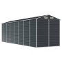 Garden shed anthracite galvanized steel 191x640x198 cm by vidaXL, Sheds - Ref: Foro24-3188259, Price: 909,79 €, Discount: %