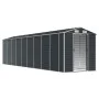 Cobertizo de jardín acero galvanizado antracita 191x810x198 cm de vidaXL, Cobertizos - Ref: Foro24-3188261, Precio: 1,00 €, D...