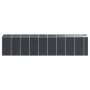Cobertizo de jardín acero galvanizado antracita 191x810x198 cm de vidaXL, Cobertizos - Ref: Foro24-3188261, Precio: 1,00 €, D...