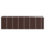 Brown galvanized steel garden shed 191x640x198 cm by vidaXL, Sheds - Ref: Foro24-3188270, Price: 811,34 €, Discount: %